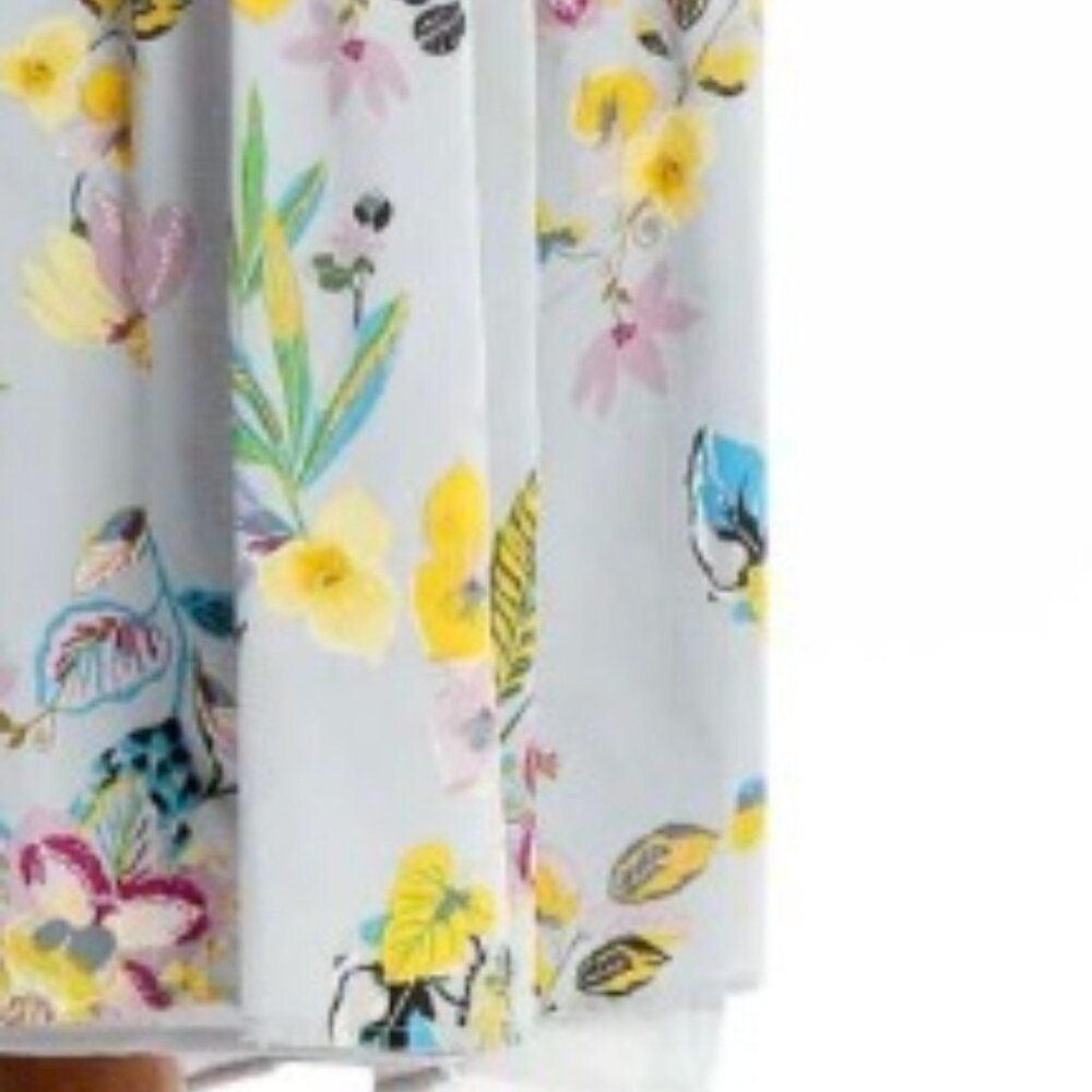 Slate & Willow Women's Floral Printed V-Neck Dolman Sleeve Tiered Ruffle Maxi-XS - Picture 5 of 12